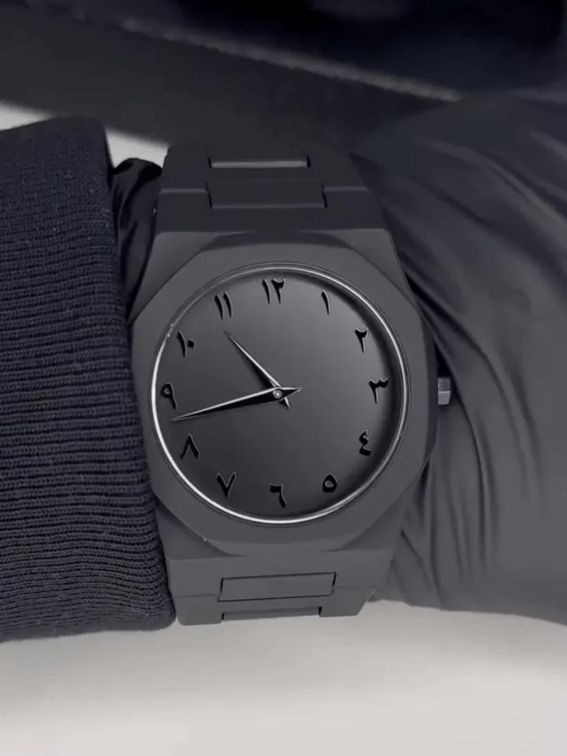 Orignal Black Arabic Aura Watch