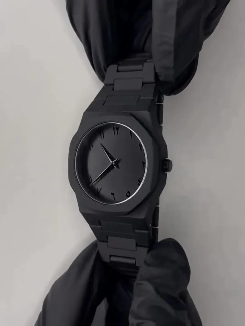 Orignal Black Arabic Aura Watch