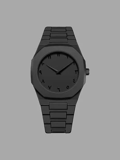 Orignal Black Arabic Aura Watch