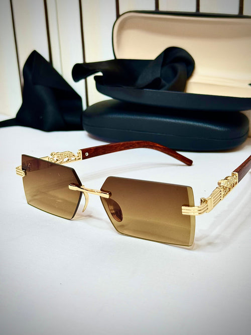 Brown Shades, Premium Woodline Sun Glasses